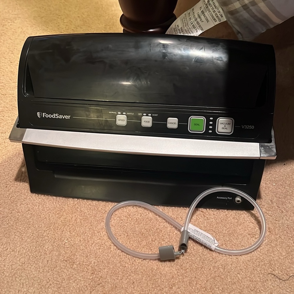 V3250 Black Vacuum Sealer